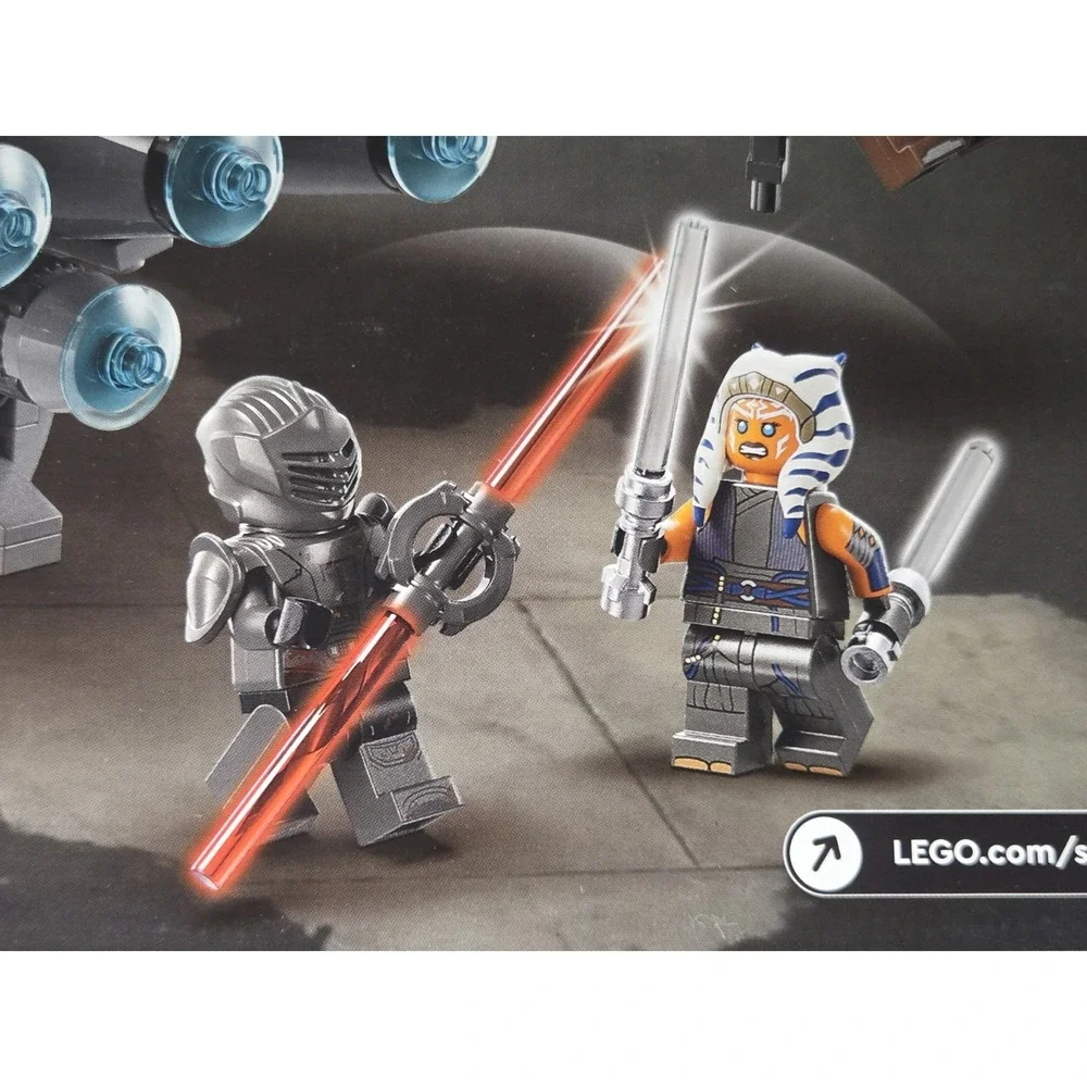LEGO Star Wars Ahsoka Tano's T-6 Jedi Shuttle 75362 Complete Set‎ 599 Pieces